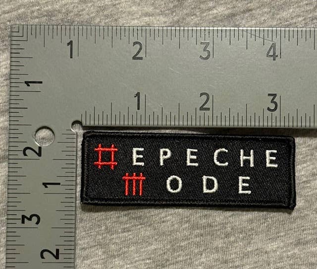 B-Side - Wholesale Patch - Depeche Mode Patch1