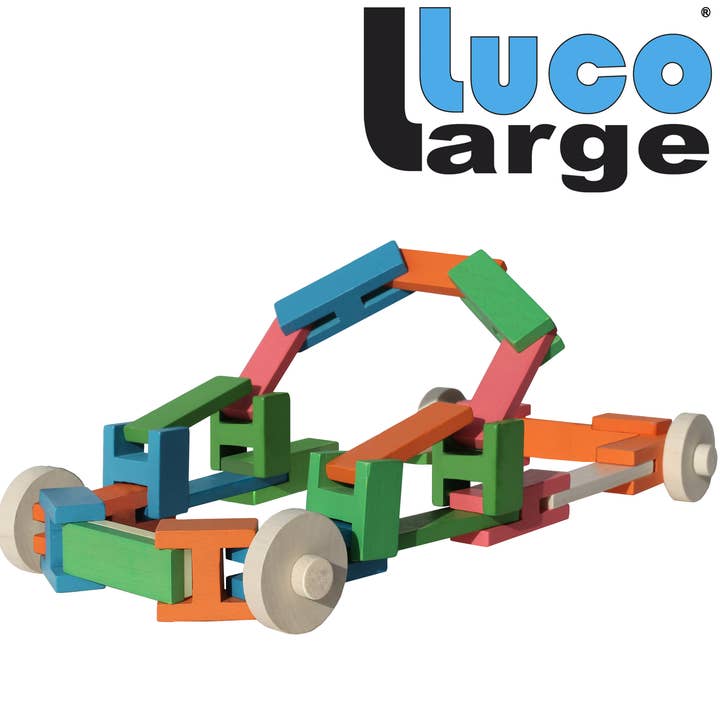 Luco Toys - Wholesale Building Set - Kids - Luco Wooden Toy Blocks, 72 Pcs, Educational set2
