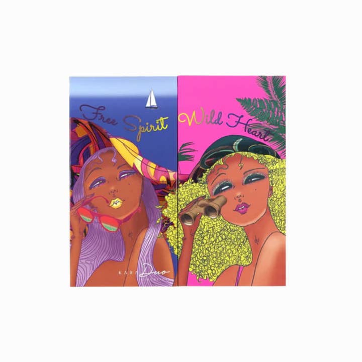 Kara Beauty – wholesale Eyeshadow palette – FREE SPIRIT WILD HEART 36-Shades Creative Beauty Palette2