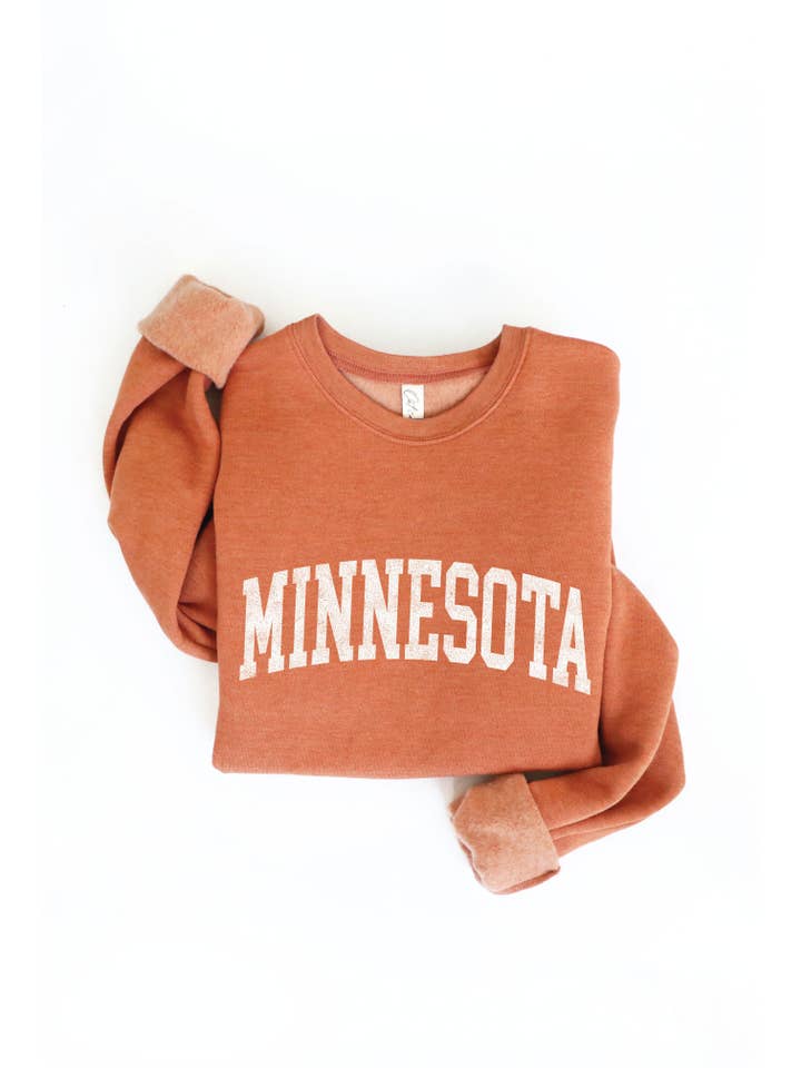 OAT COLLECTIVE - Wholesale Graphic Sweatshirt - Women's - MINNESOTA Graphic Sweatshirt15