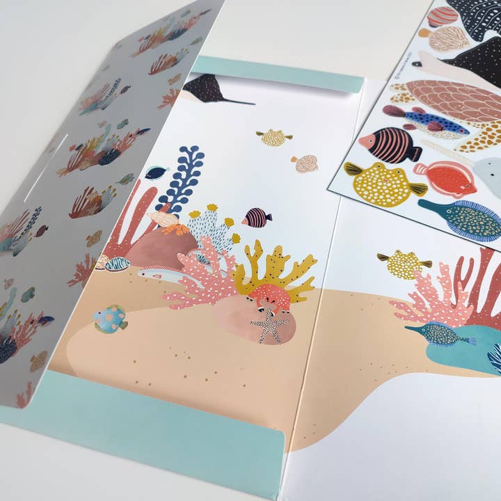 Ma Cabane à Rêves – wholesale Magnet – Child & baby – Ocean Animals Magnetic Game3