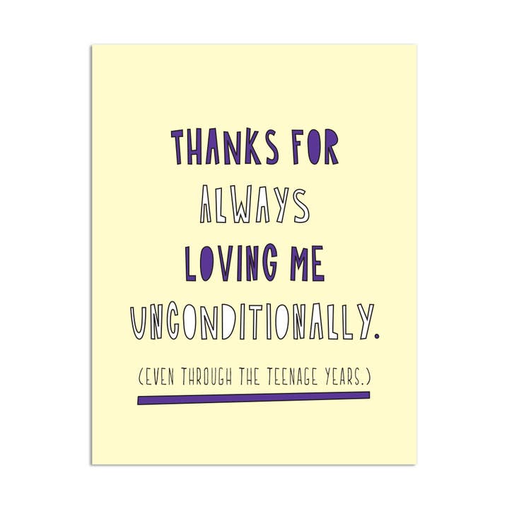 426 - Ich unbedingungslos zu lieben - A2-Karte für den Großhandel von Near Modern Disaster