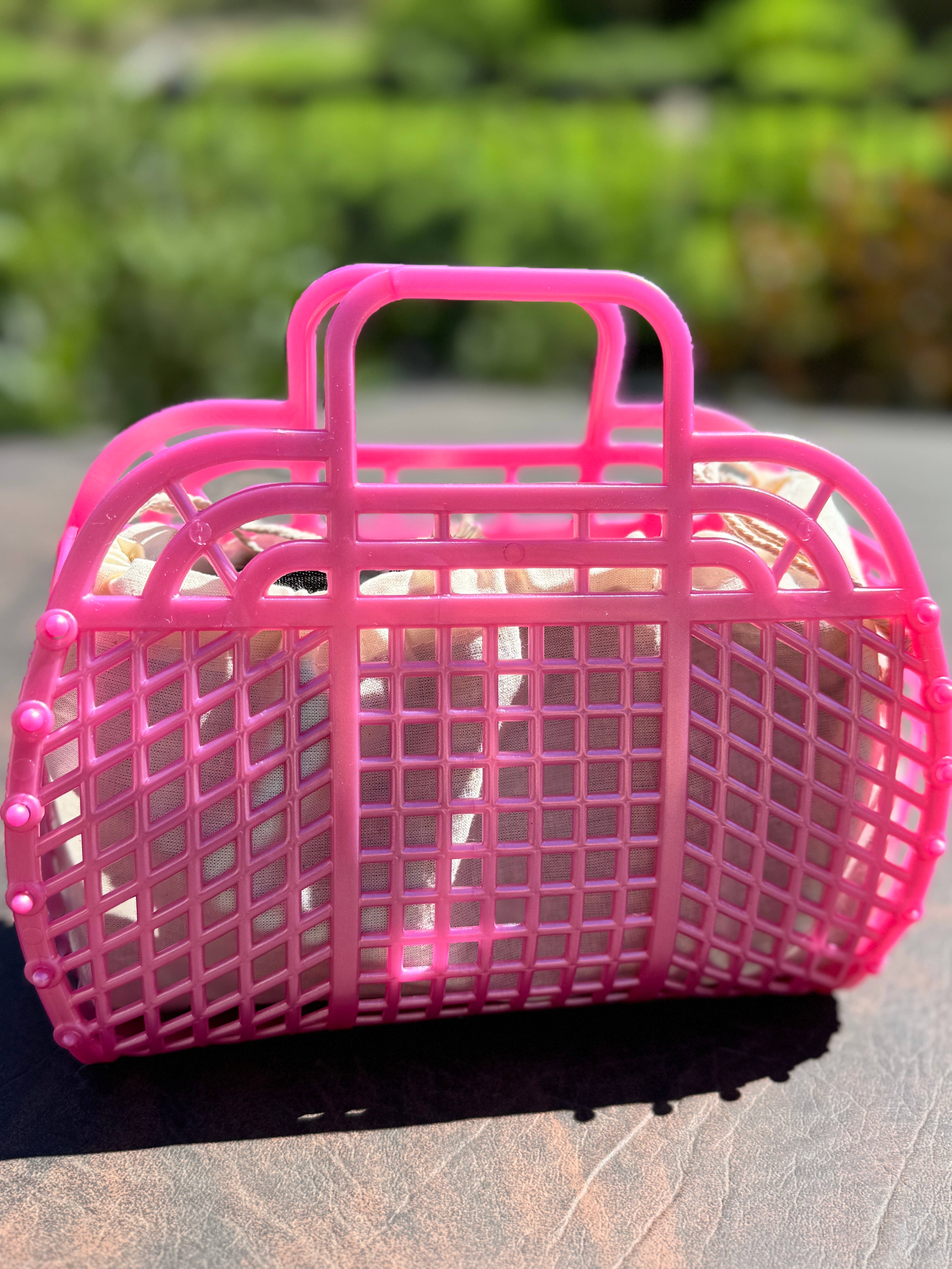 JustforZo boutique, Inc. – Engroshandel Tote bag - Unisex – Retro Jelly Taske Lærred Indsatser1