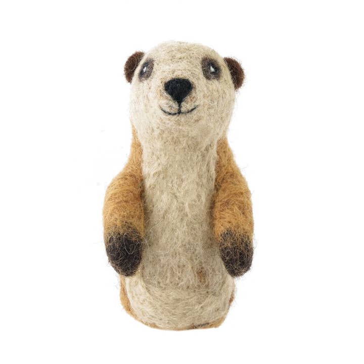 Finger Puppet-Meerkat for wholesale by Vevoke