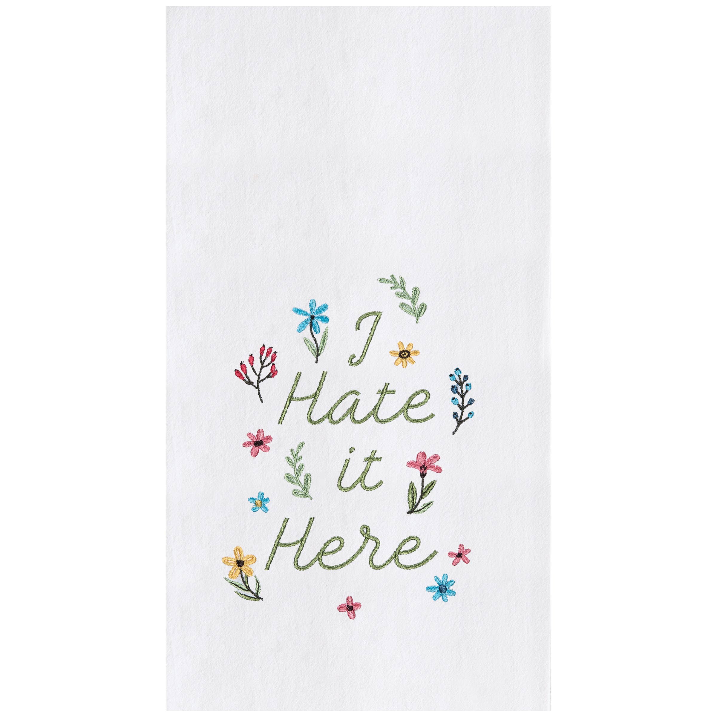 C&F Home - Wholesale Tea Towel - Hate It Here Kitchen Towel0