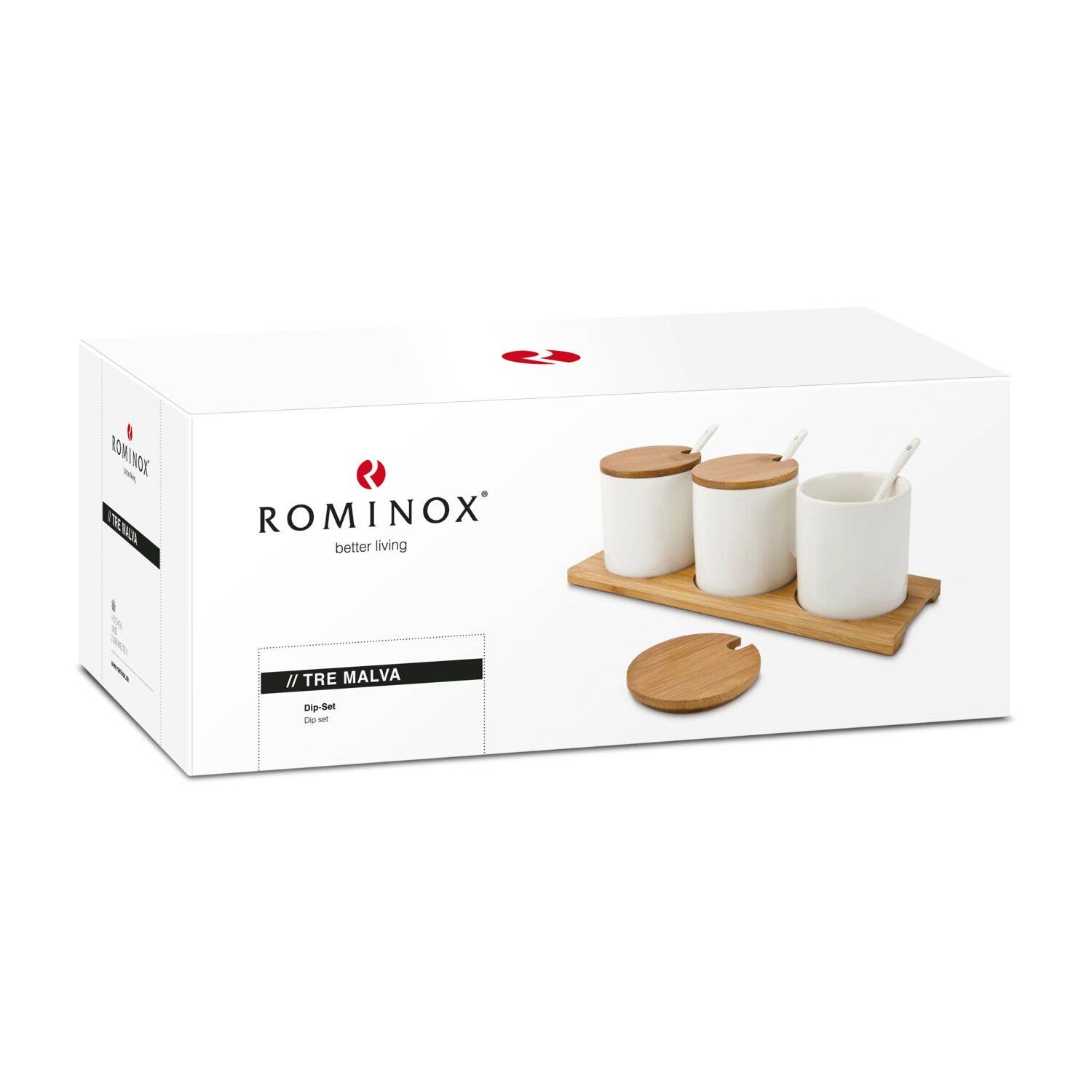 ROMINOX GmbH - Wholesale Condiment/Dip Bowl - ROMINOX® dip set//Tre Malva1