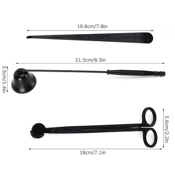 Wax &. Wit Candles - Wholesale Wick trimmer - Candle Care Kit1