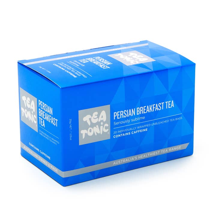 Tea Tonic – wholesale Tea bags – Persian Breakfast Tea 20 Tea Bags - Box