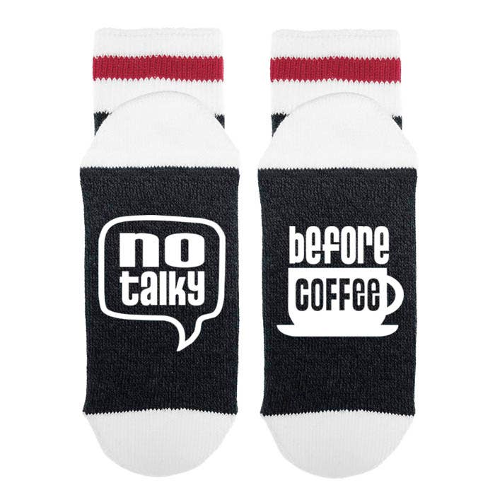 Sock Dirty to Me - Wholesale Socks - Women's - No Talky Before Coffee - Socks1