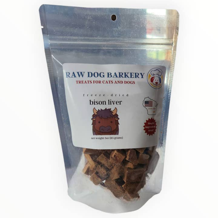 Bison Liver for wholesale by Raw Dog Barkery