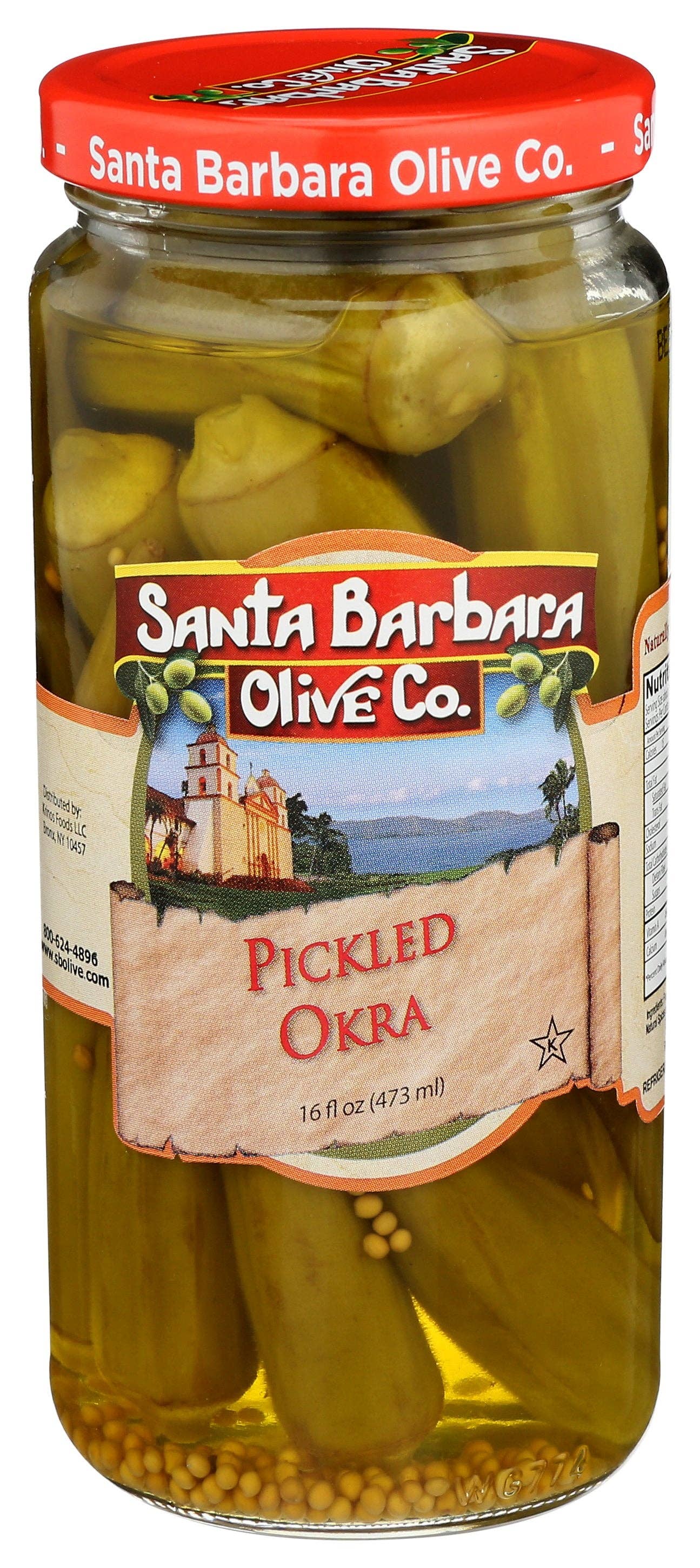 Everyday Supply Co - Wholesale Pickled Vegetables - SANTA BARBARA OKRA PICKLED - Case of 60