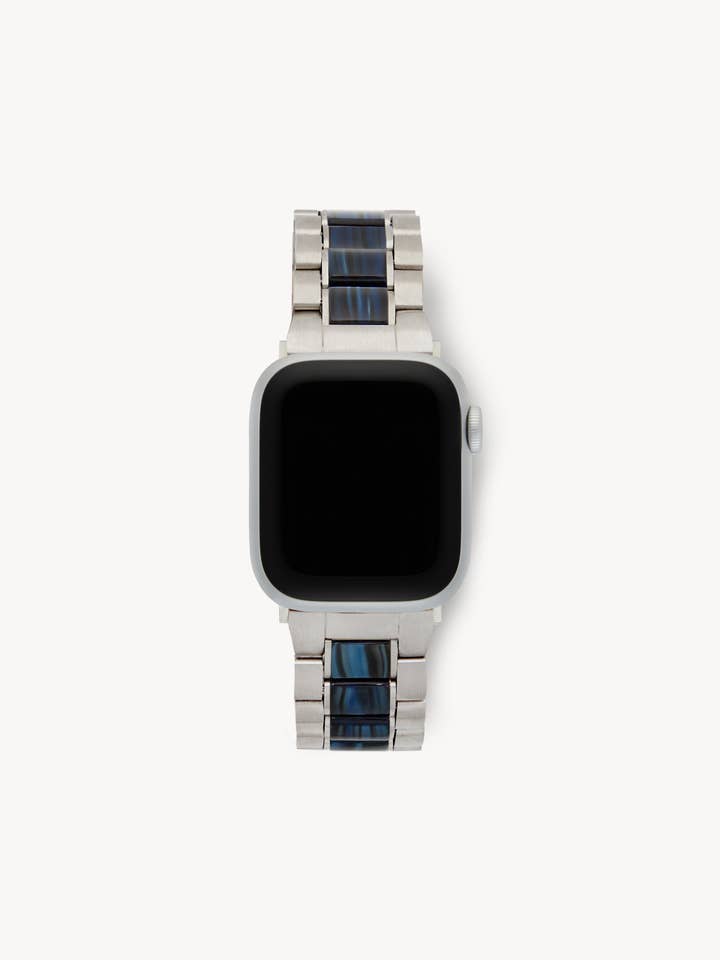 Bracelet Boyfriend pour Apple Watch en indigo pour la vente par MACHETE