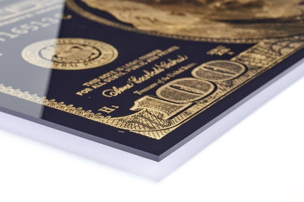 Queence – wholesale Konsttryck – Guldblad bild - BENJAMIN3