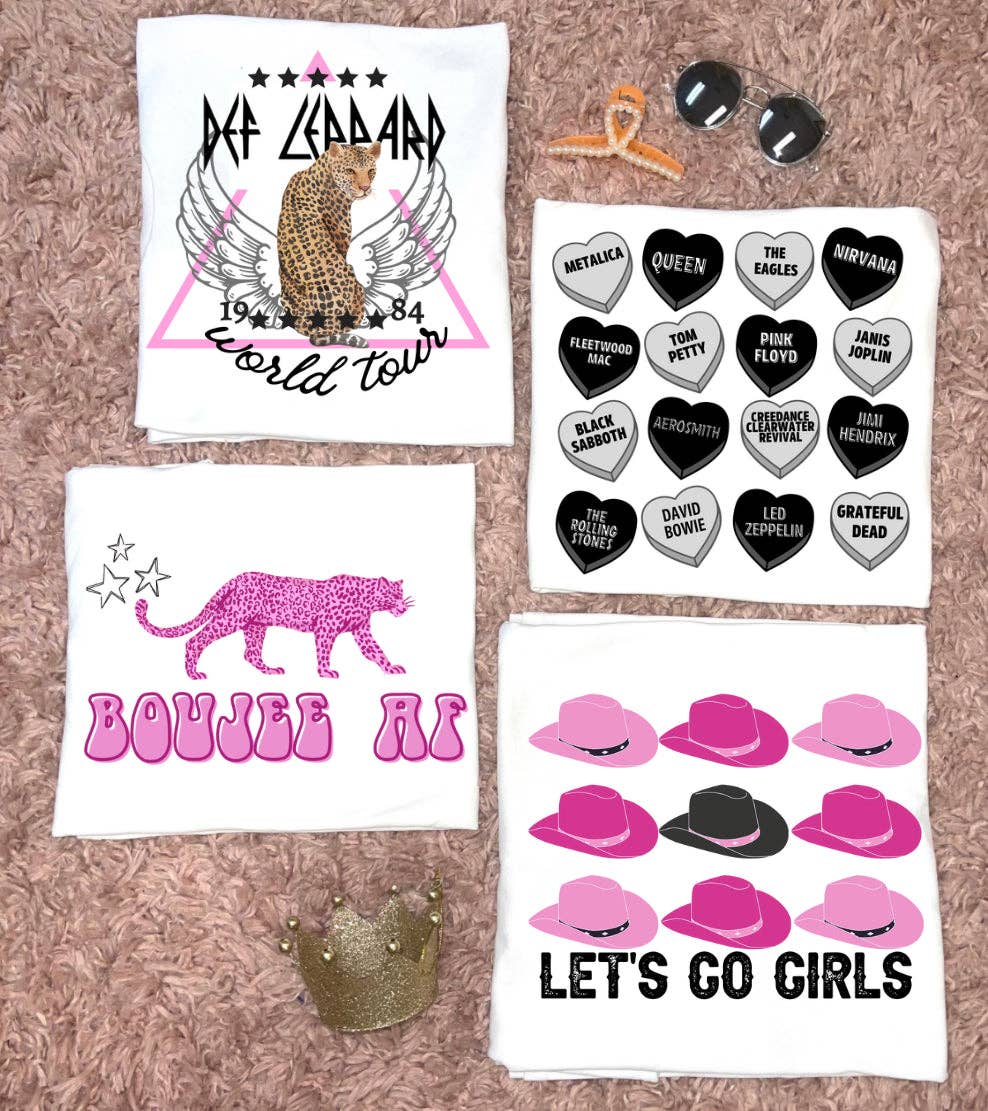 The Crown and Cradle Wholesale - Wholesale Screen Printed T-Shirt - Women's - Mixed Bundle0