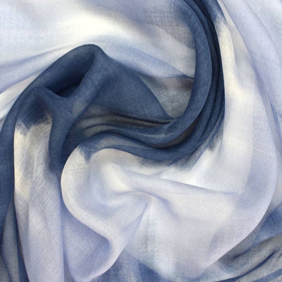 Dupatta Designs – Großhandel Schal – Damen – Milagro Gestreifter Batikschal3