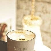 My Flame Lifestyle – Engroshandel Glaslys – SOJA STEARINLYS - SKINNE PÅ1