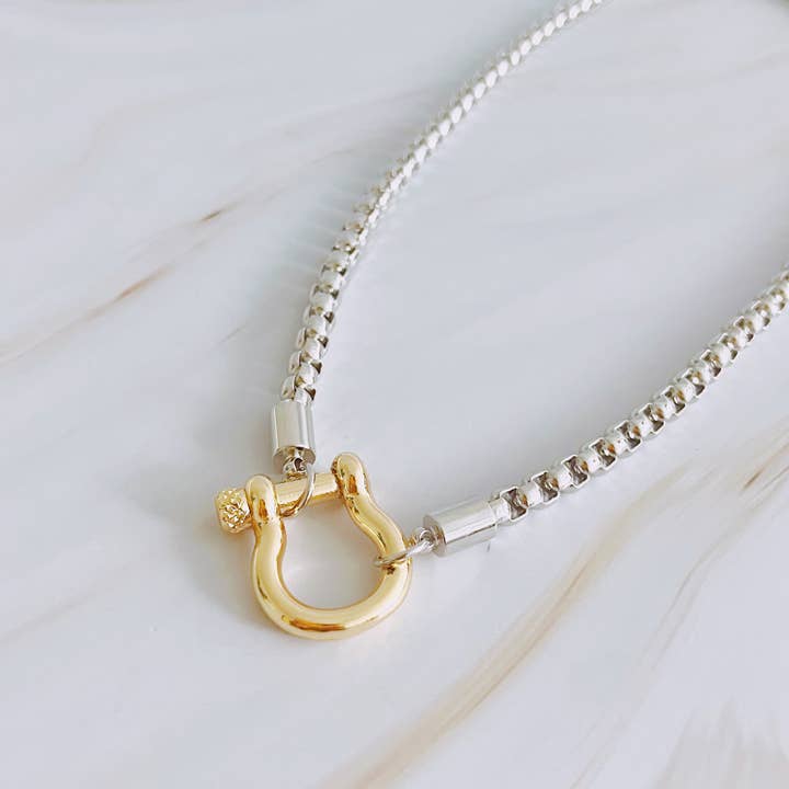 Ellison+Young - Wholesale Pendant/Charm Necklace - Luxe Pendant Box Chain Necklace