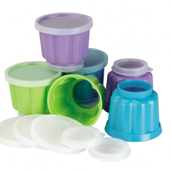 Set of 6 Gelatin Molds - IBILI for wholesale by Ibili