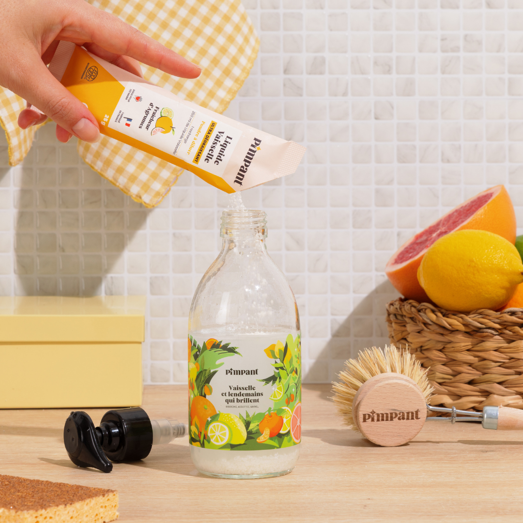 PIMPANT - Wholesale Dish Soap - Dishwashing Liquid Refill Stick Citrus Powder to Dilute3