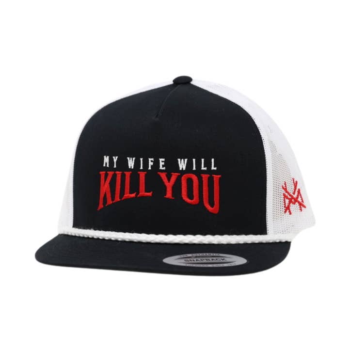 The Mad Hatter Co - Wholesale Trucker Hat - Men's - MHC My Wife Will Kill You