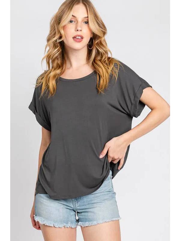 Final Touch - Vendita all'ingrosso Top in maglia - Donna - Top Girocollo in Modal Rayon - T3104812