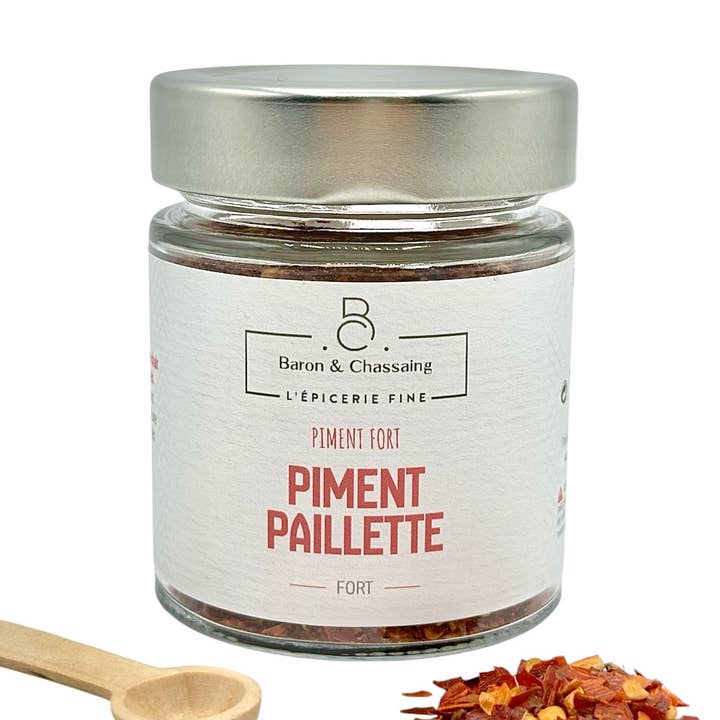 Baron & Chassaing - Wholesale Dried Spice - Chili flakes - Box 40g0