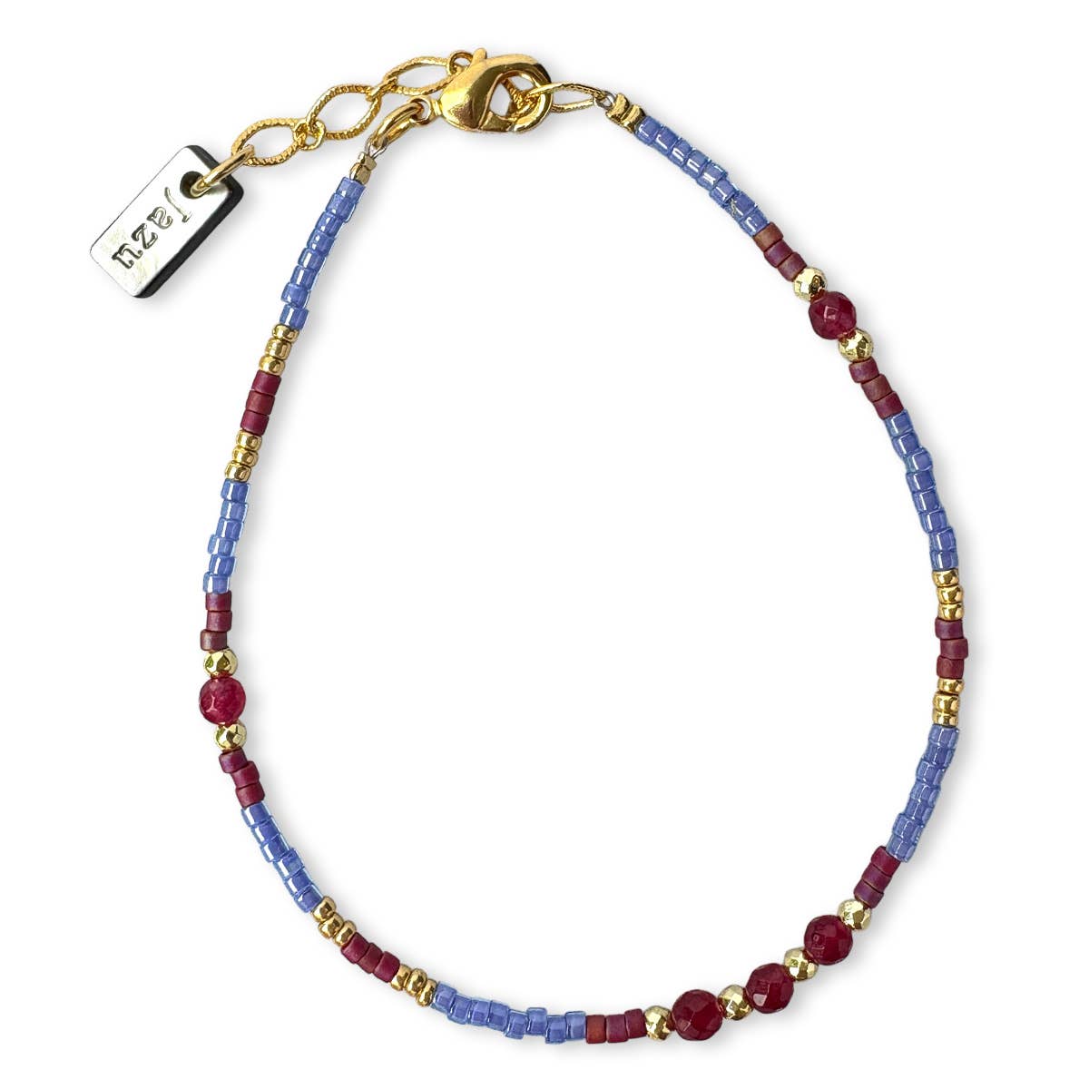 Jazu Jewellery – Pulseira de missangas por atacado – Pulseira com miçangas e pedras semipreciosas9