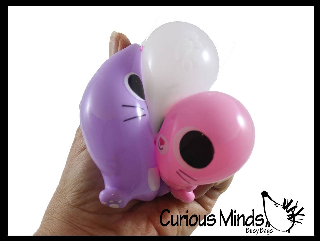 Curious Minds Toys - Wholesale Squishy Toy - Kids & Baby - 1 Bunny Splat Ball - Water Filled Splat Stress Ball - Throw 7