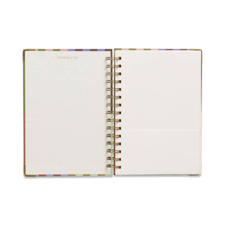 Designworks Collective – wholesale Planner – Undated 13 Month Perpetual Planner - Bold Stripe1