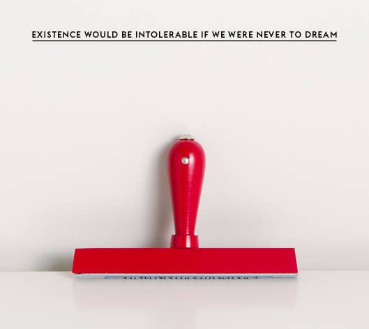 Wms&Co. - Wholesale Rubber/Decorative Stamp - Philosophical Quote Hand Stamp and Inkpad - Single Line0