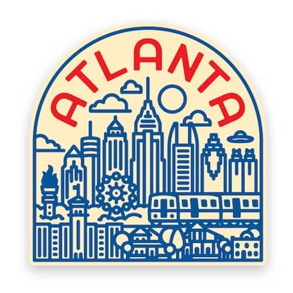 Stuff Worldwide - Wholesale Magnet - Atlanta City Magnet0