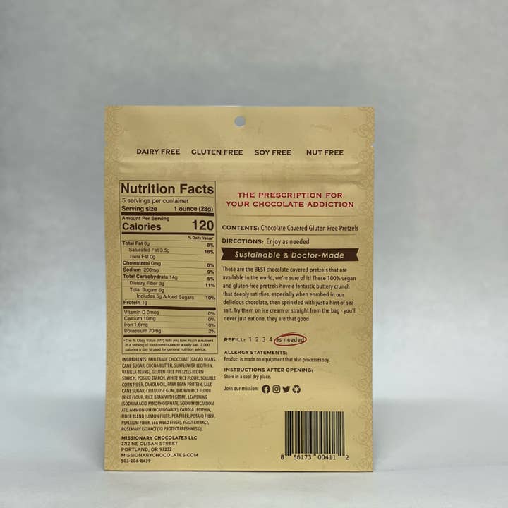 Missionary Chocolates - Wholesale Chocolate Covered Sweets - Chocolate covered GF Pretzels1