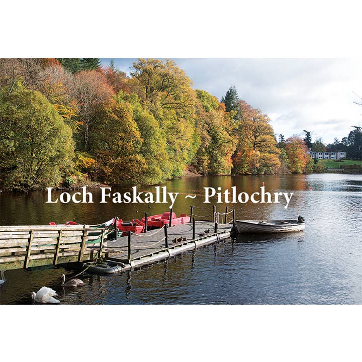 Magnet Fotográfico Loch Faskally por atacado de Island Blue Publishing