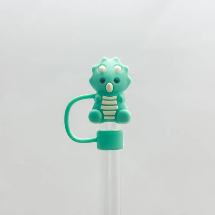 Harris Girls & Co. - Wholesale Drinking Straw - Straw Cover 10MM "Triceratops"