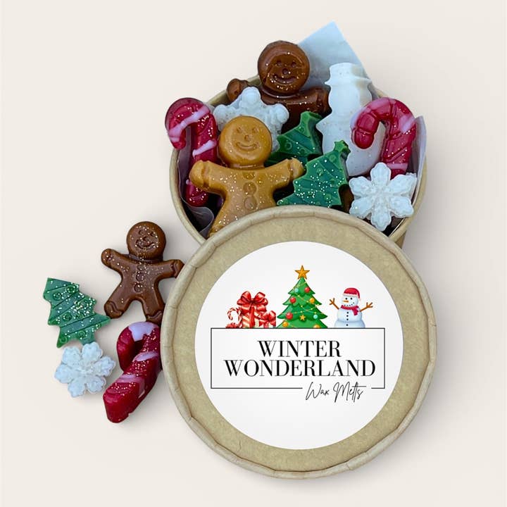 Wax Melts - Winter Wonderland 2oz Jar Soy Wax Melts for wholesale by LostLove Art Co.