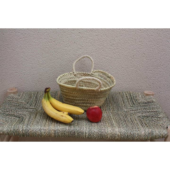 Boutique Huléti - Wholesale Beach Bag - 100% NATURAL BASKET - 4 SIZES - Beach straw bag - Market shopping tote - palm wicker rattan