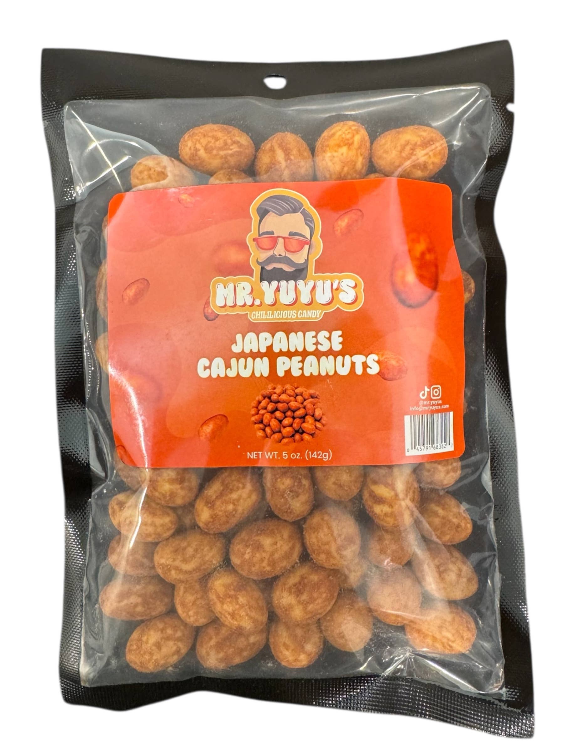 Mr. YuYu's Chililicious Candy - Wholesale Nuts - Mr. YuYu's Japanese Cajun Peanuts