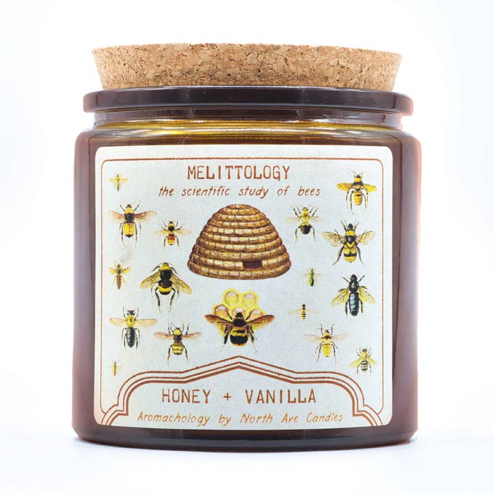 Aromachologie/Bougie d'abeille/Bougies scientifiques/Bougies de musée pour la vente par North Ave Candles