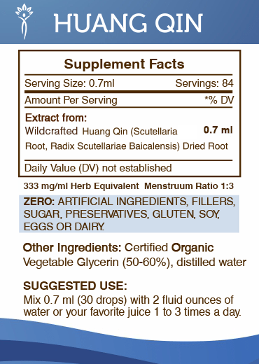 Secrets Of The Tribe - Wholesale Tincture - Huang Qin Tincture1