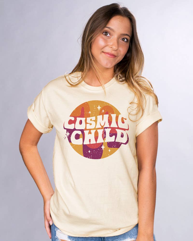 femfetti - Wholesale T-Shirt (Graphic) - Women's - Cosmic Child Shirt0