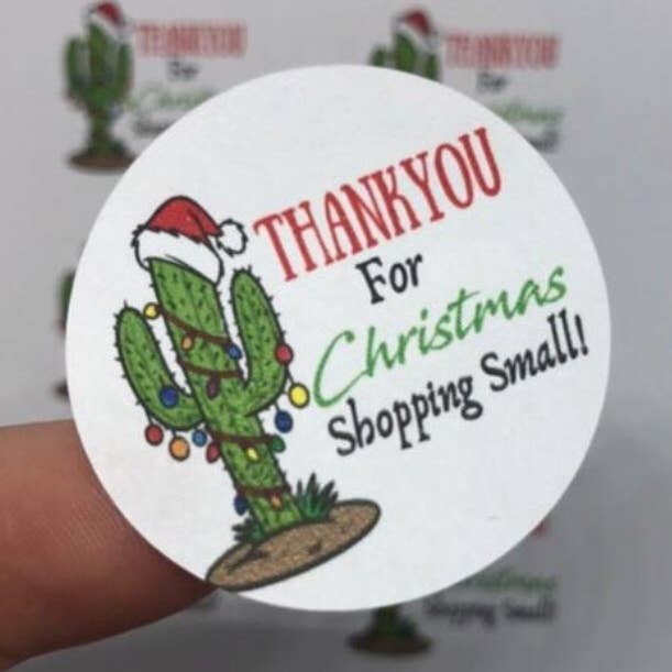 The Golden Dandelion - Wholesale Sticker - 30ct Thank You for Shopping Small! Stickers, 1.5 Round0