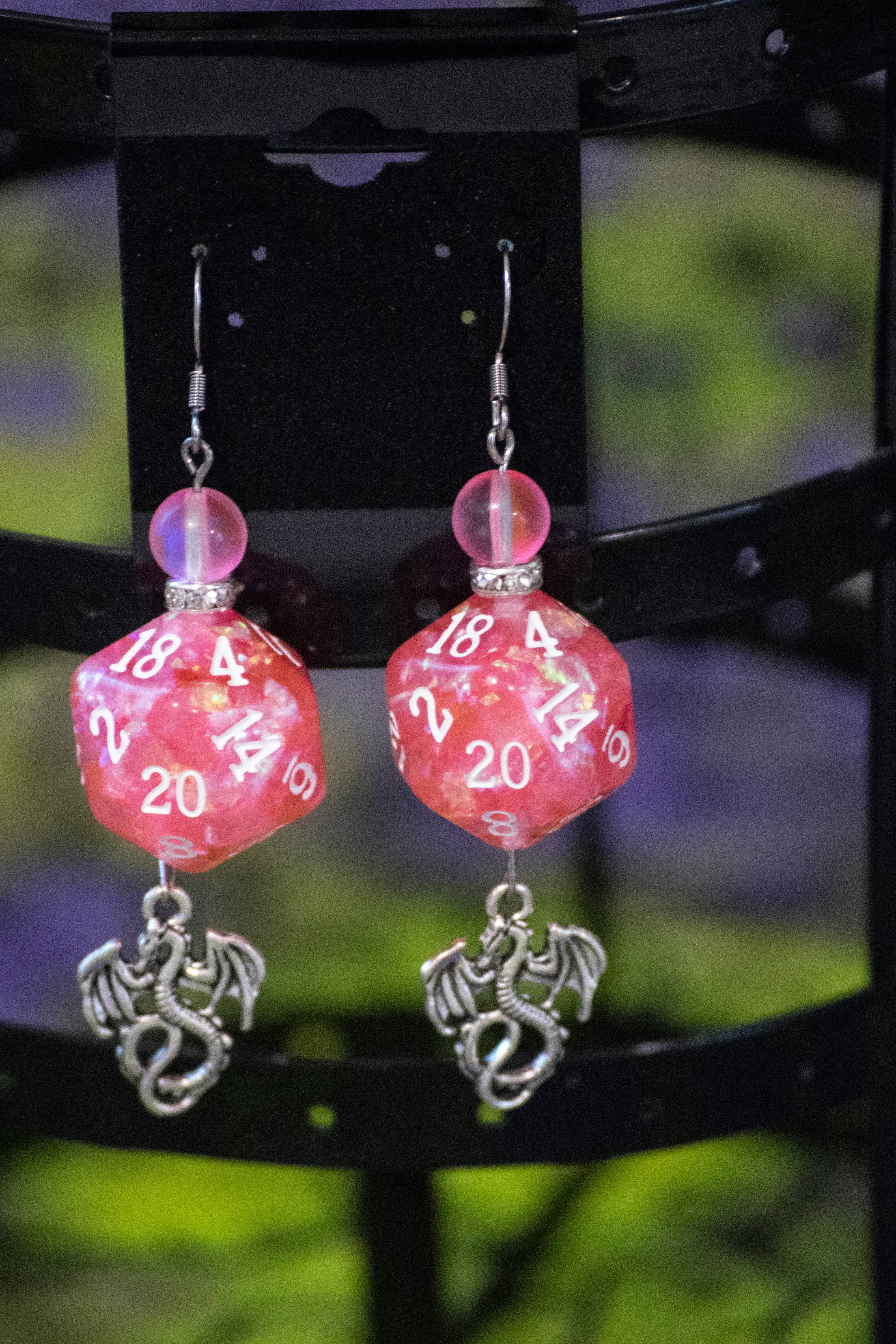 Melody's Menageries (Critical Crystals) - Wholesale Jewelry Set - Dice earring wholesale box28