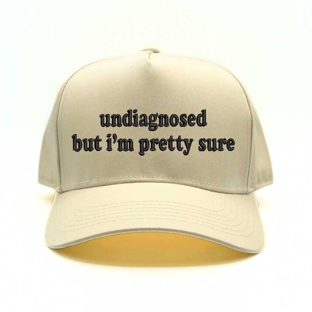 DSY Lifestyle - Wholesale Baseball Cap - Women's - Undiagnosed But Im Pretty Sure 5 Panel Baseball Hat3