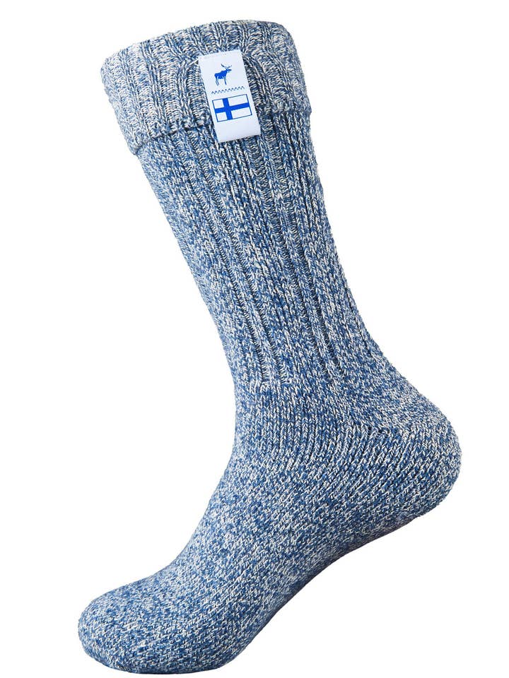 Sisu of Finland - Baltic Blue for wholesale by The Nordic Sock Company