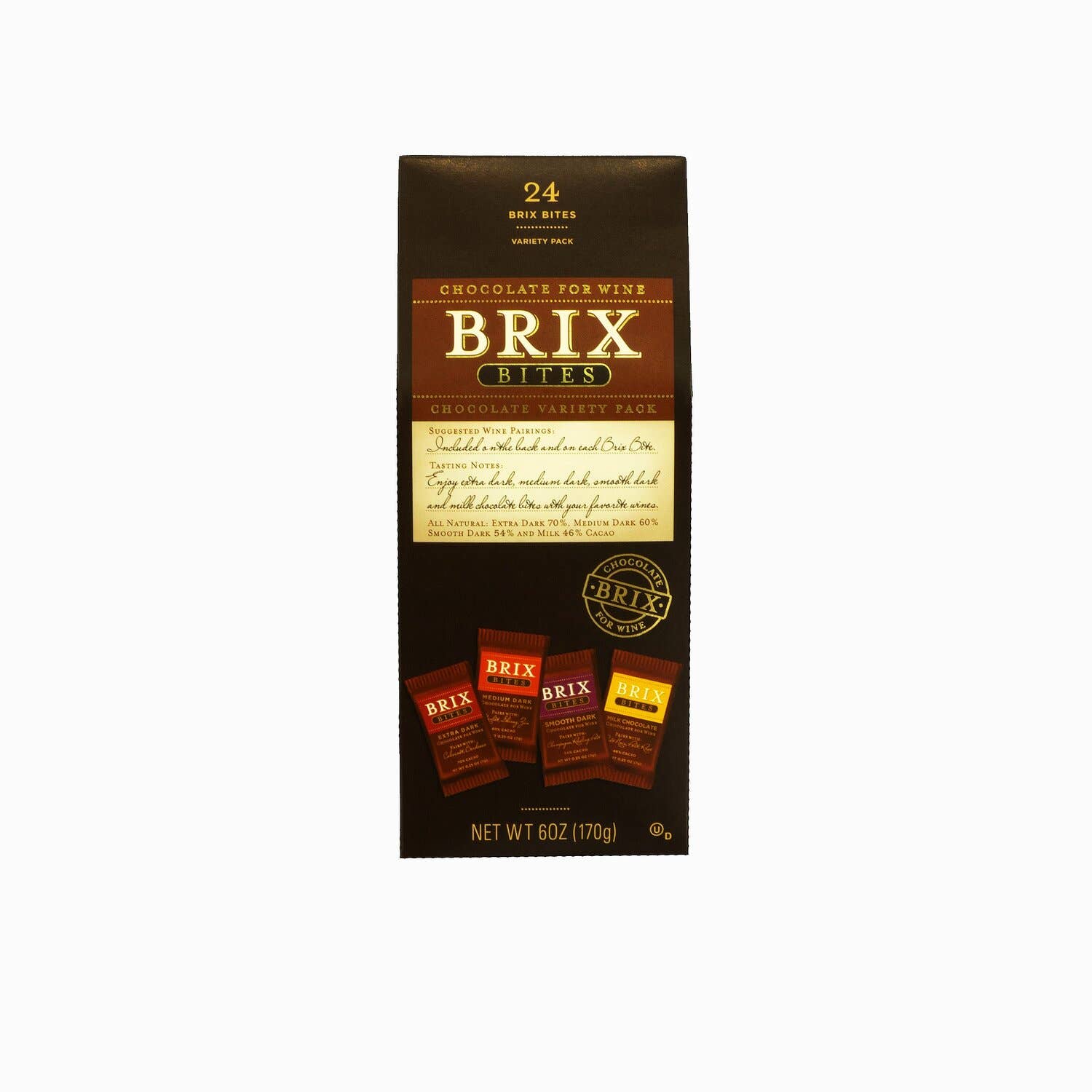 Brix Chocolate – Engroshandel Chokoladeæsk – Brix Bites assorterede chokolader