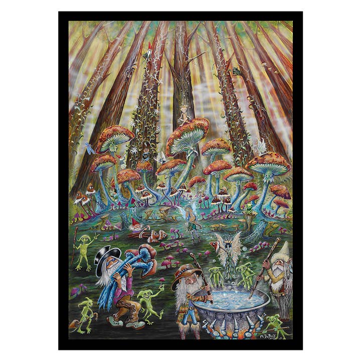 L-507 // Forêt de Champignons pour la vente par HappyLife Productions