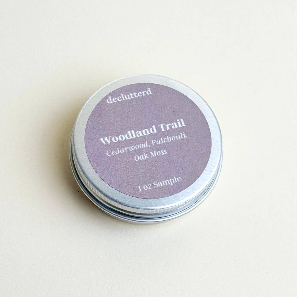 declutterd - Wholesale Travel Candles - Candle Tin Sample 1 oz Wood Wick Non Toxic Coconut Soy Wax16