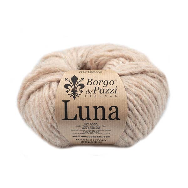 Borgo de' Pazzi - Firenze – Fio por atacado – Luna - Fio de lã multiuso em pacote com 10 novelos de 50 g7