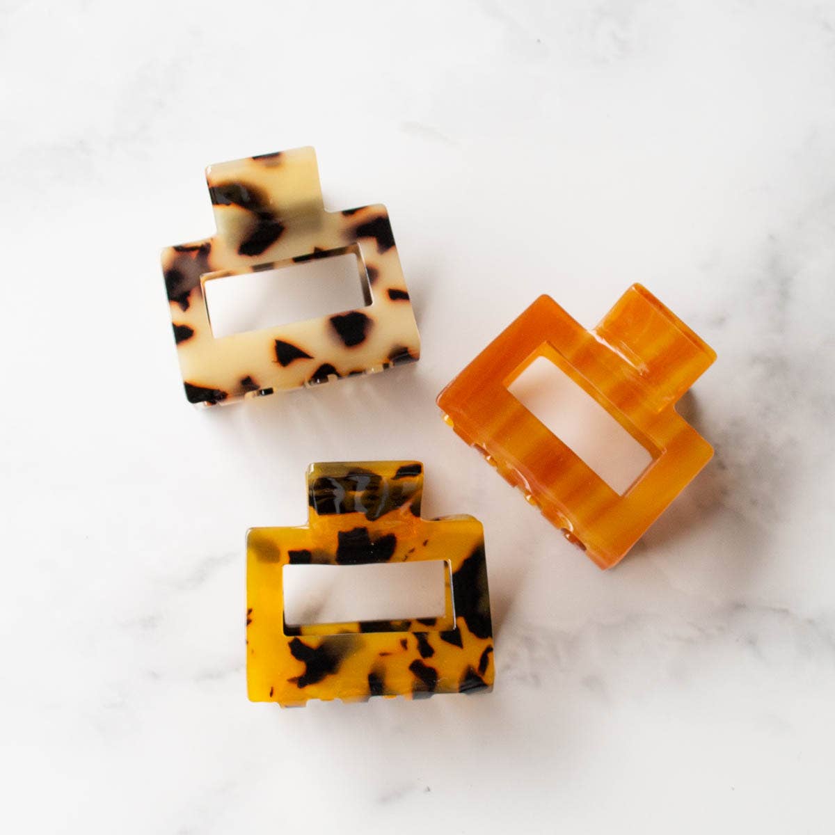 Tiepology – Engroshandel Hårspænde - Dame – Eco Kylie hårklemme i celluloseacetat9