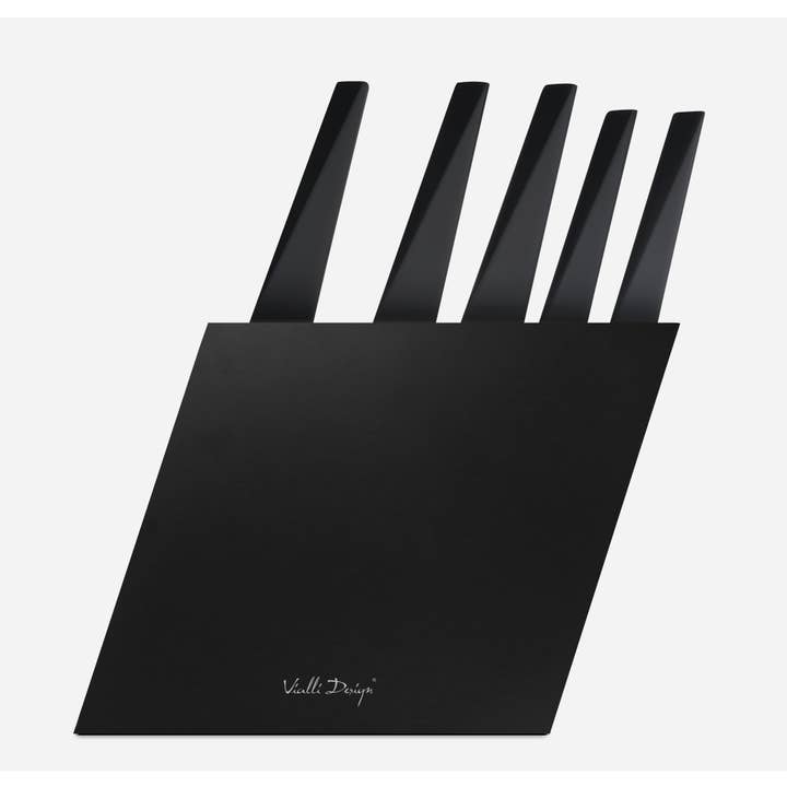 Set Of 5-Pcs Knifes In Block Black Volo 5226 for wholesale by Kulig Sp. z o.o.